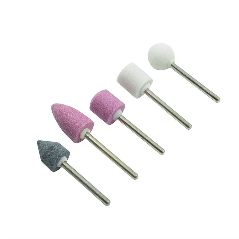 ワールドツール アストロプロダクツ AP φ3mm 軸付砥石セット (5本組) 2011000007584(ご注文単位1セット)【直送品】