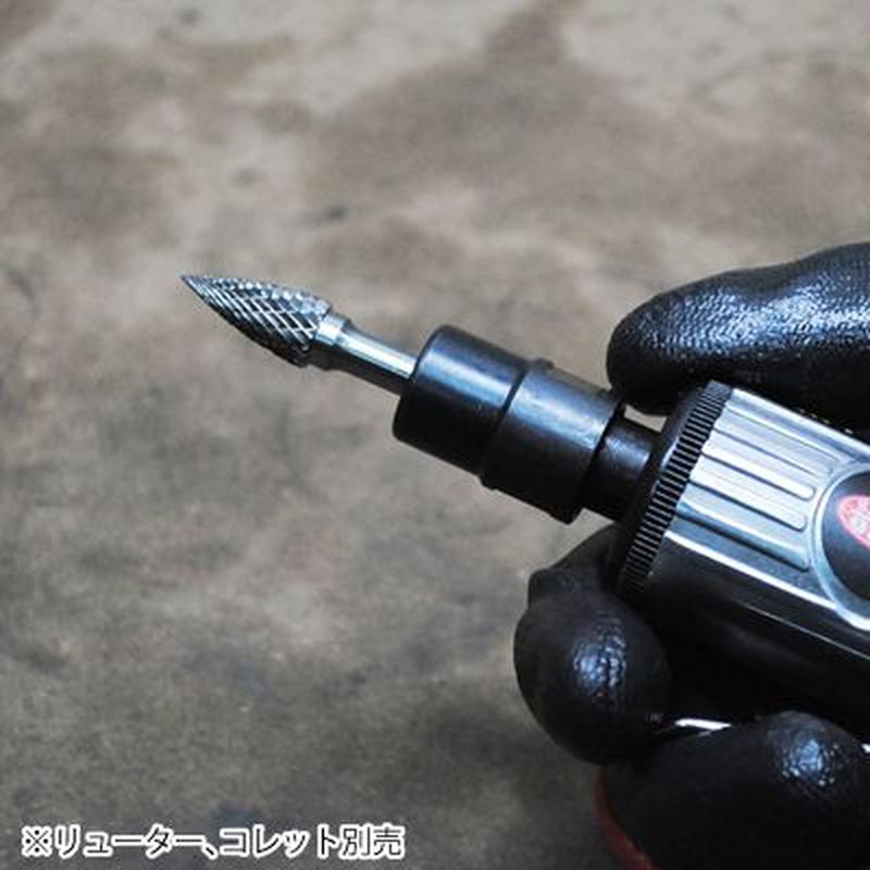 ワールドツール アストロプロダクツ AP 超硬バー φ6mmシャンク トンガリ 2011000011017（ご注文単位1個）【直送品】