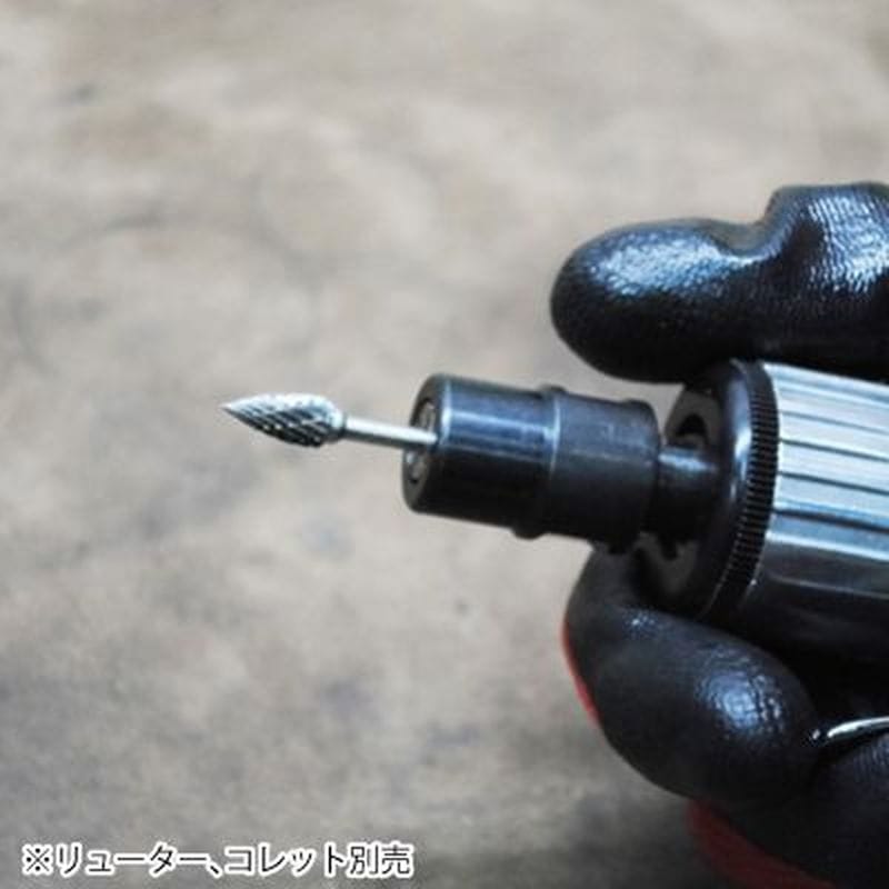 ワールドツール アストロプロダクツ AP 超硬バー φ3mmシャンク トンガリ 2011000011055（ご注文単位1個）【直送品】