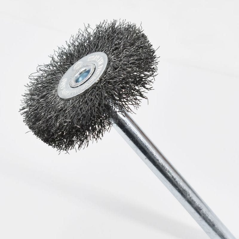 ワールドツール アストロプロダクツ AP 1/4HEX ワイヤーブラシ スチール ホイール型 ロング 2011000012175(ご注文単位1個)【直送品】