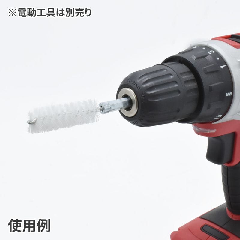 ワールドツール アストロプロダクツ AP 1/4HEX ワイヤーブラシセット ナイロン (6本組) 2011000012250（ご注文単位1セット）【直送品】