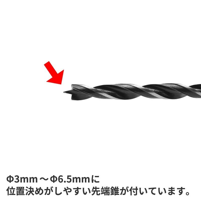 ワールドツール アストロプロダクツ AP 木工ドリルセット (10本組) 2011000012281(ご注文単位1セット)【直送品】