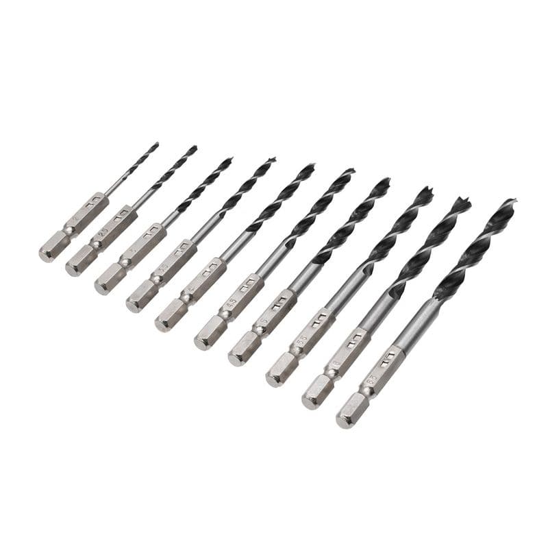 ワールドツール アストロプロダクツ AP 木工ドリルセット (10本組) 2011000012281(ご注文単位1セット)【直送品】