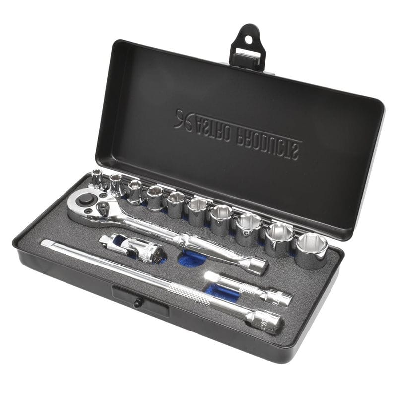 ワールドツール アストロプロダクツ AP 1/4DR ツールセット ミリ (14点組) TS181 2012000001817（ご注文単位1セット）【直送品】