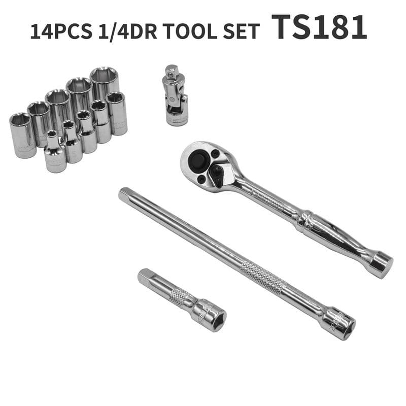 ワールドツール アストロプロダクツ AP 1/4DR ツールセット ミリ (14点組) TS181 2012000001817(ご注文単位1セット)【直送品】