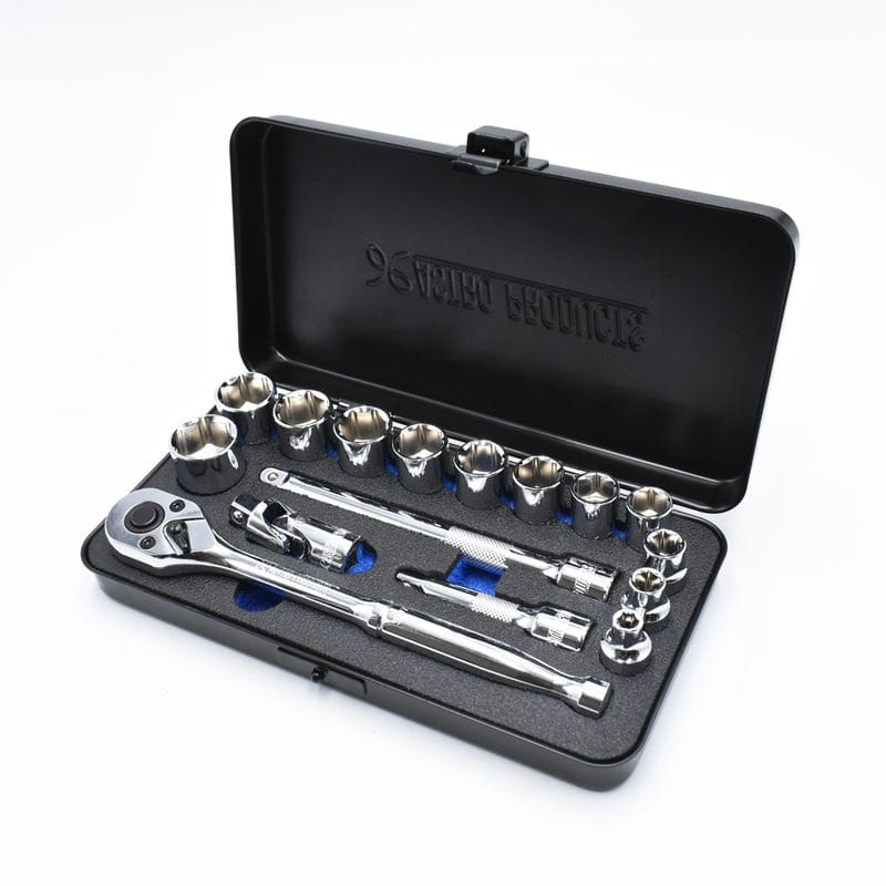 ワールドツール アストロプロダクツ AP 3/8DR ツールセット ミリ (16点組) TS182 2012000001824（ご注文単位1セット）【直送品】