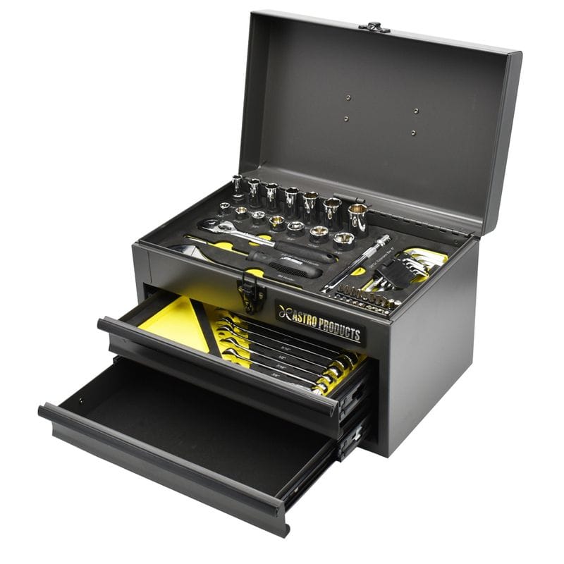 ワールドツール アストロプロダクツ AP コンパクトツールセット インチ (56点組) TS218 2012000002180（ご注文単位1セット）【直送品】