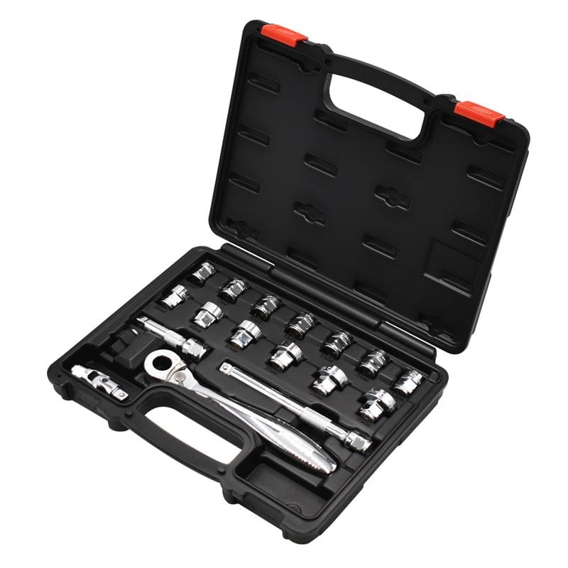 ワールドツール アストロプロダクツ AP 3/8DR インサートスナップラチェットレンチ セット (18点組) 2012000002227（ご注文単位1セット）【直送品】