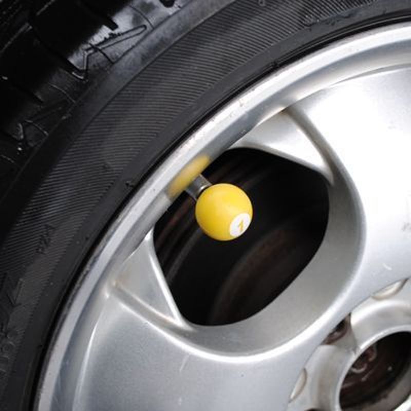 ワールドツール アストロプロダクツ AP タイヤバルブキャップ ボール イエロー (2個入) 2016000003338(ご注文単位1パック)【直送品】