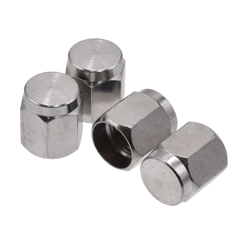 ワールドツール アストロプロダクツ AP タイヤバルブキャップ 真鍮 (4個入) 2016000010824（ご注文単位1パック）【直送品】