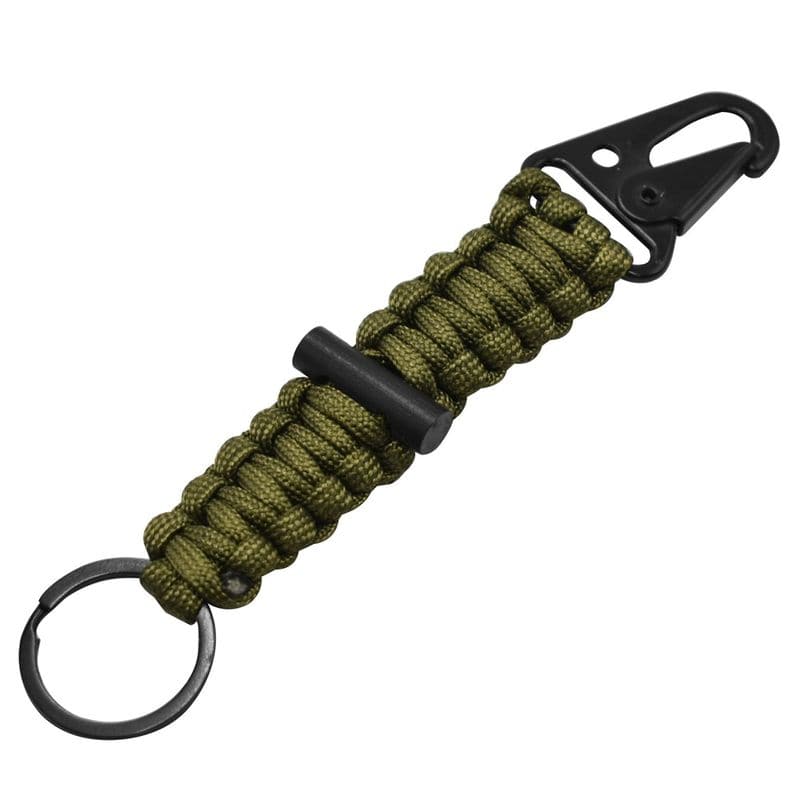 ワールドツール アストロプロダクツ AP ロープキーホルダー オリーブドラブ 2016000011296（ご注文単位1個）【直送品】