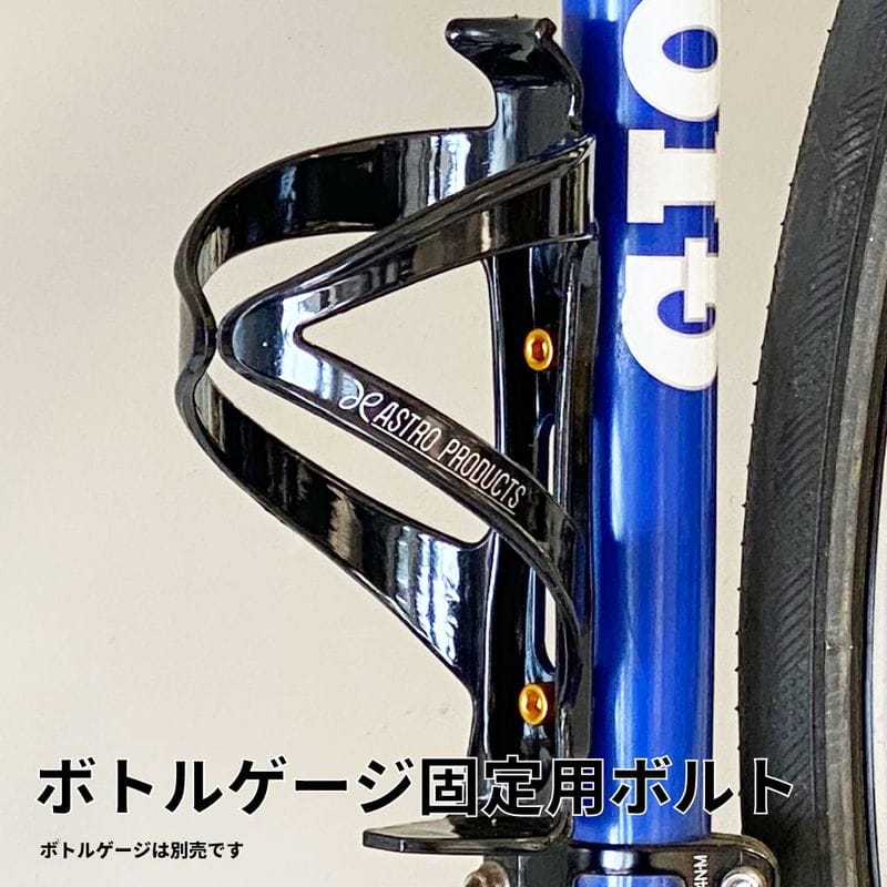 ワールドツール アストロプロダクツ AP ボトルケージ用ボルト ゴールド (5個入) 2026000008301(ご注文単位1パック)【直送品】