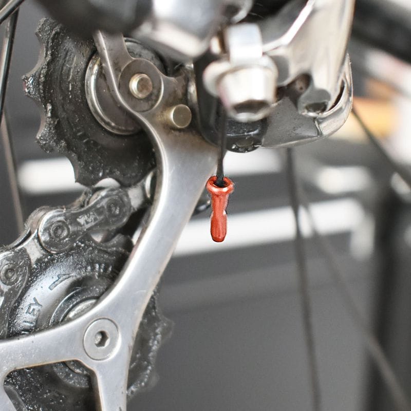 ワールドツール アストロプロダクツ AP ブレーキワイヤーエンドキャップ レッド (10個入) 2026000008387（ご注文単位1パック）【直送品】