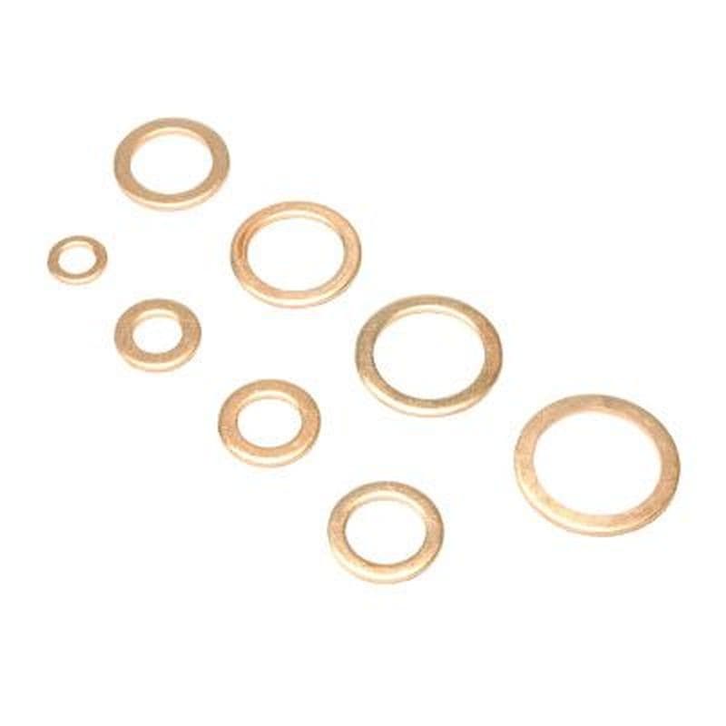 ワールドツール アストロプロダクツ AP 銅ワッシャーセット (80枚組) 2026000010014(ご注文単位1セット)【直送品】