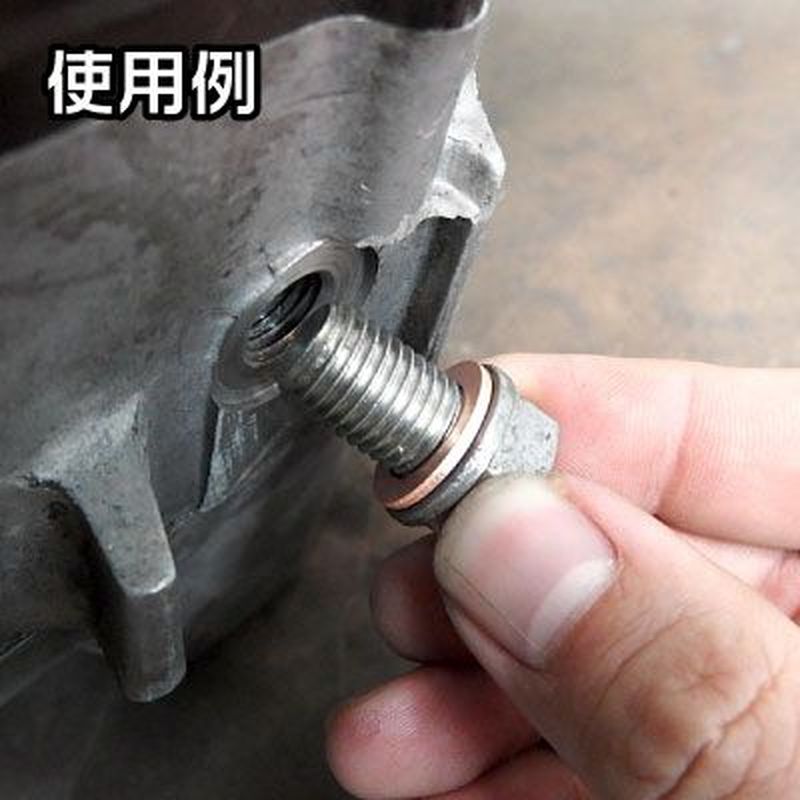 ワールドツール アストロプロダクツ AP 銅ワッシャーセット (80枚組) 2026000010014(ご注文単位1セット)【直送品】