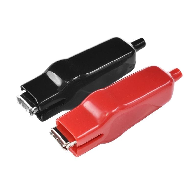 ワールドツール アストロプロダクツ AP 20A ワニグチクリップ(2個組) 2026000010595（ご注文単位1パック）【直送品】