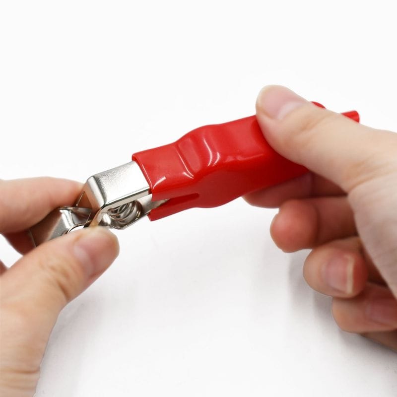 ワールドツール アストロプロダクツ AP 20A ワニグチクリップ(2個組) 2026000010595(ご注文単位1パック)【直送品】