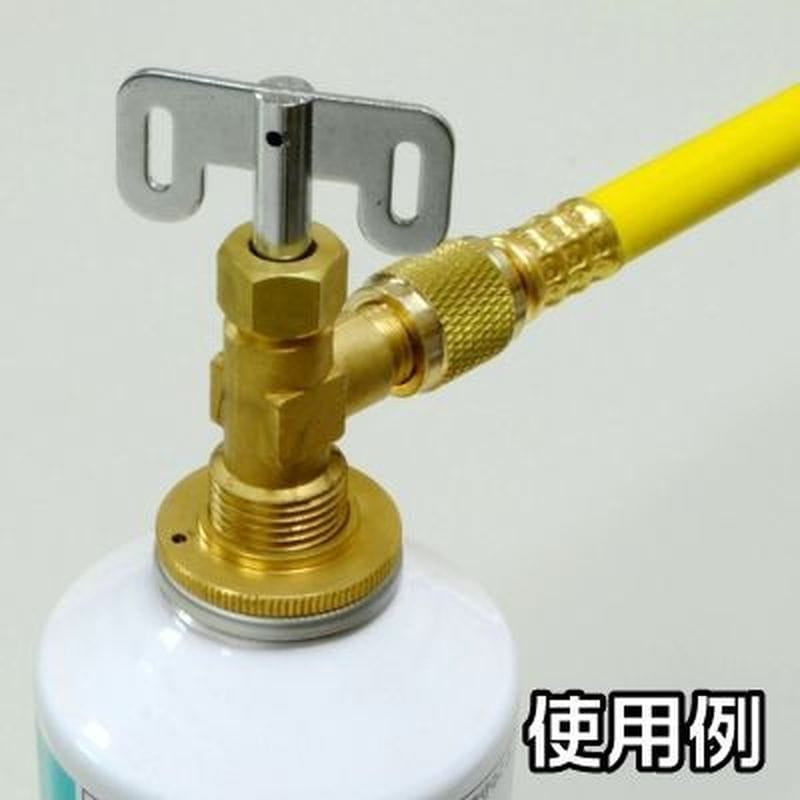 ワールドツール アストロプロダクツ AP CFC-12 サービス缶バルブ 7/16-20 2026000010663(ご注文単位1個)【直送品】