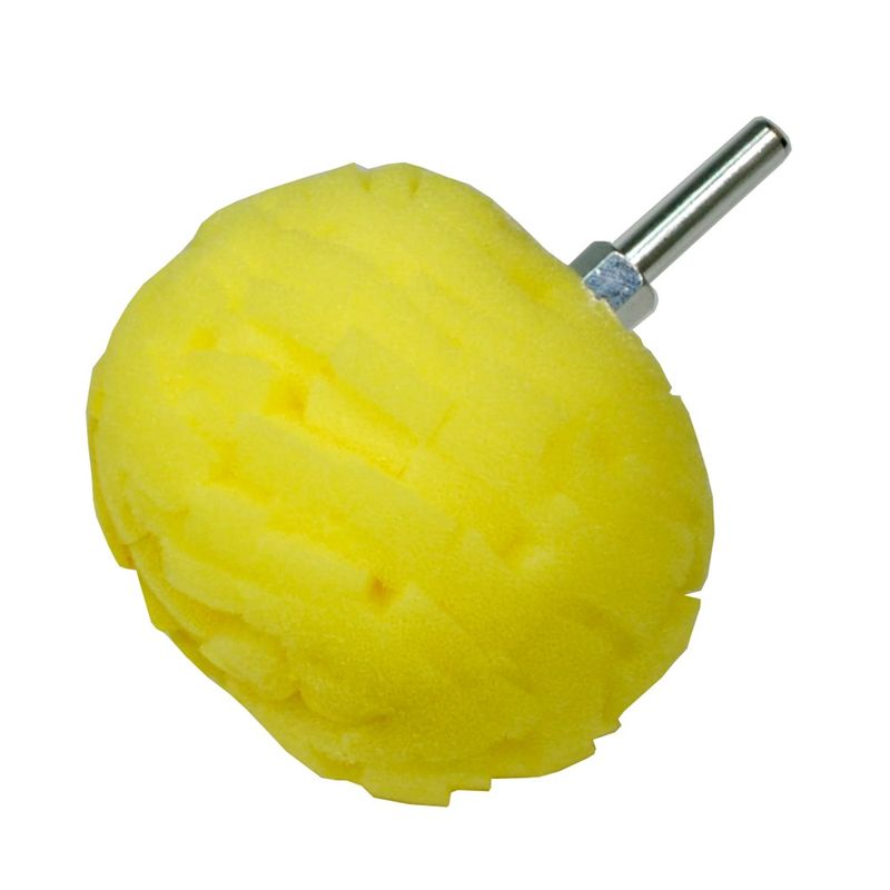 ワールドツール アストロプロダクツ AP 軸付ポリッシュバフ ボール型 ハード 2026000010762（ご注文単位1個）【直送品】