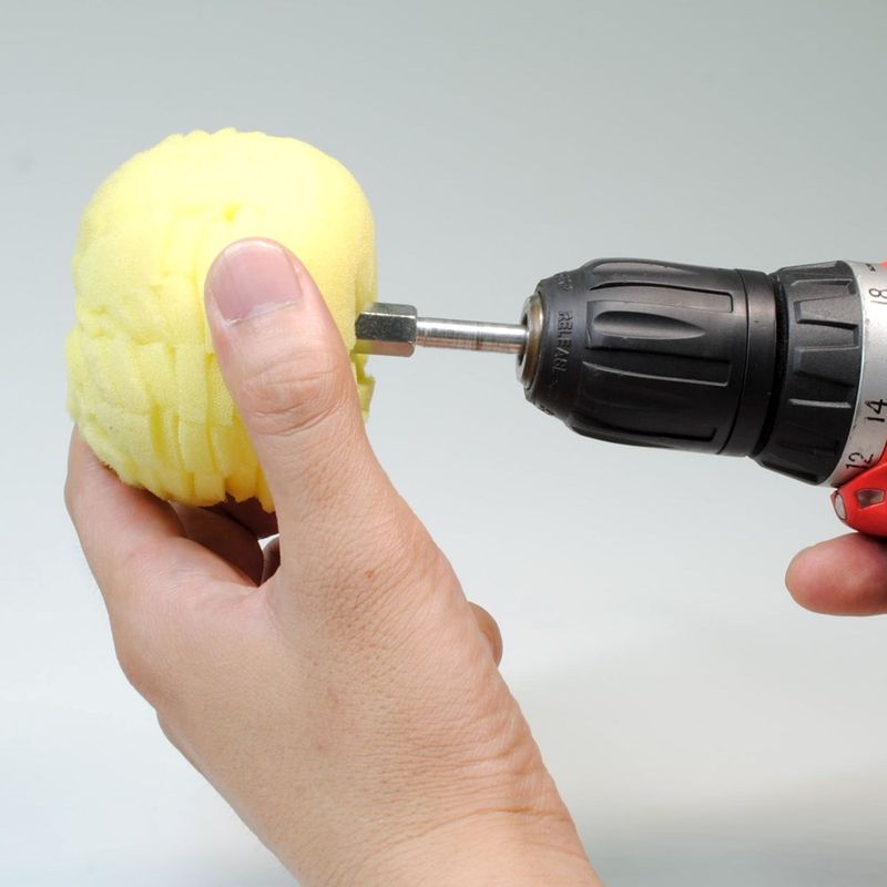 ワールドツール アストロプロダクツ AP 軸付ポリッシュバフ ボール型 ハード 2026000010762(ご注文単位1個)【直送品】