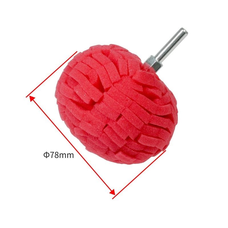 ワールドツール アストロプロダクツ AP 軸付ポリッシュバフ ボール型 ソフト 2026000010779(ご注文単位1個)【直送品】