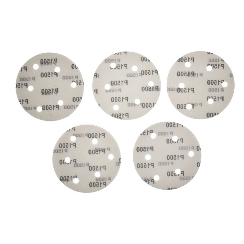 ワールドツール アストロプロダクツ AP φ125 サンディングペーパー 穴有 #1500 (5枚入) 2026000012407（ご注文単位1パック）【直送品】