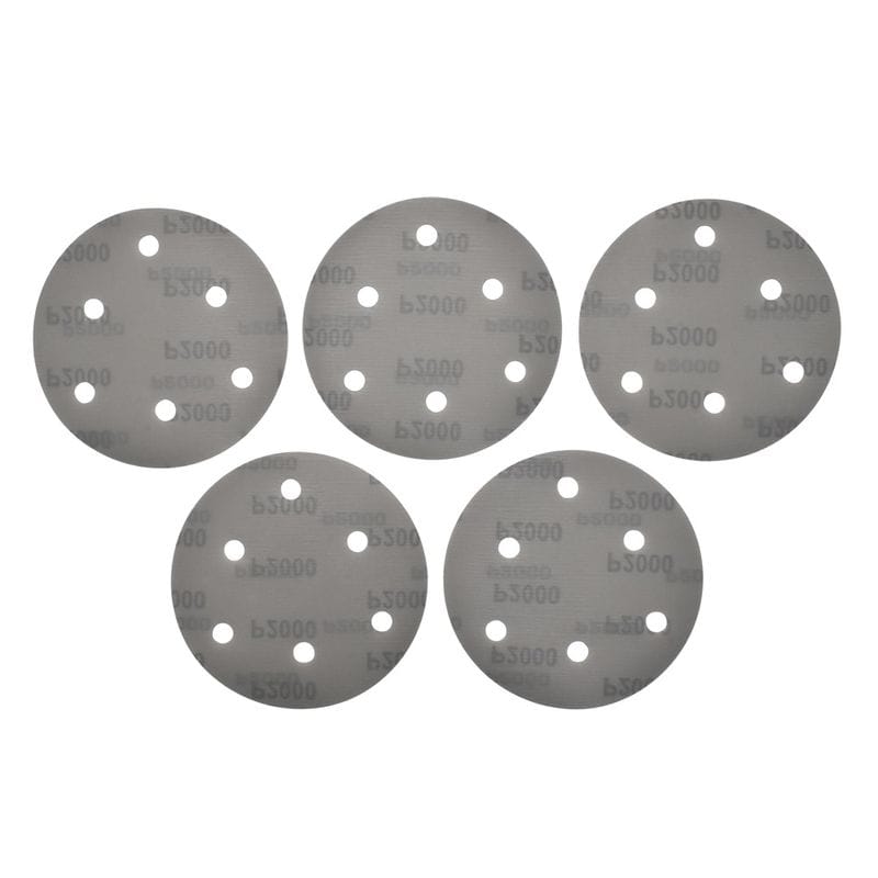 ワールドツール アストロプロダクツ AP φ125 サンディングペーパー 穴有 #2000 (5枚入) 2026000012414（ご注文単位1パック）【直送品】