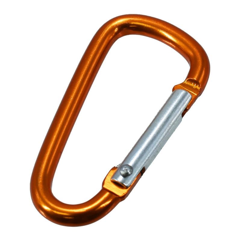 ワールドツール アストロプロダクツ AP D型カラビナ S ゴールド 2032000003192（ご注文単位1個）【直送品】