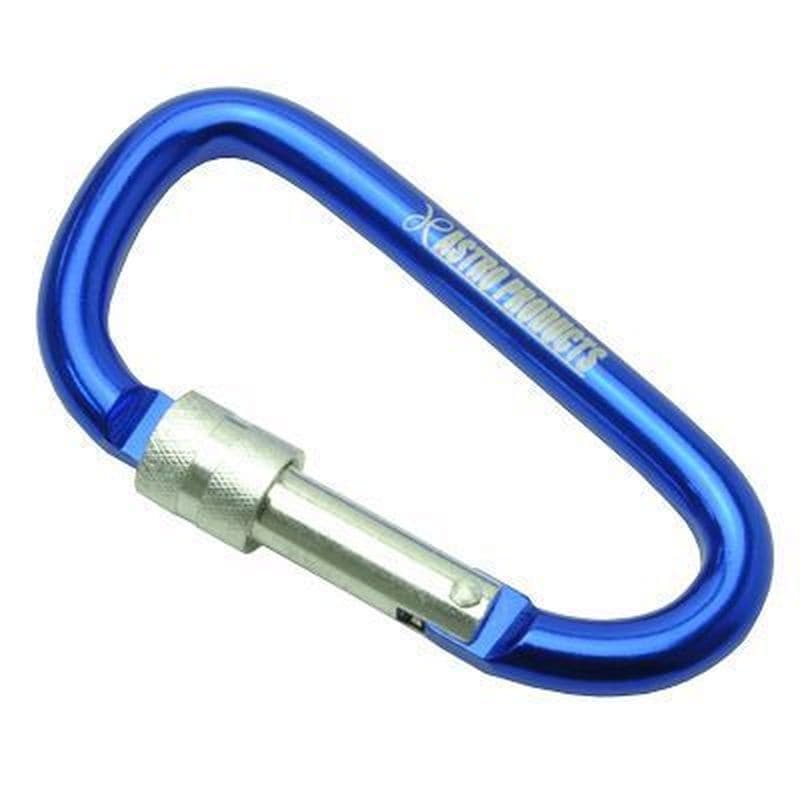 ワールドツール アストロプロダクツ AP D型カラビナ環付き L ブルー 2032000004236（ご注文単位1個）【直送品】
