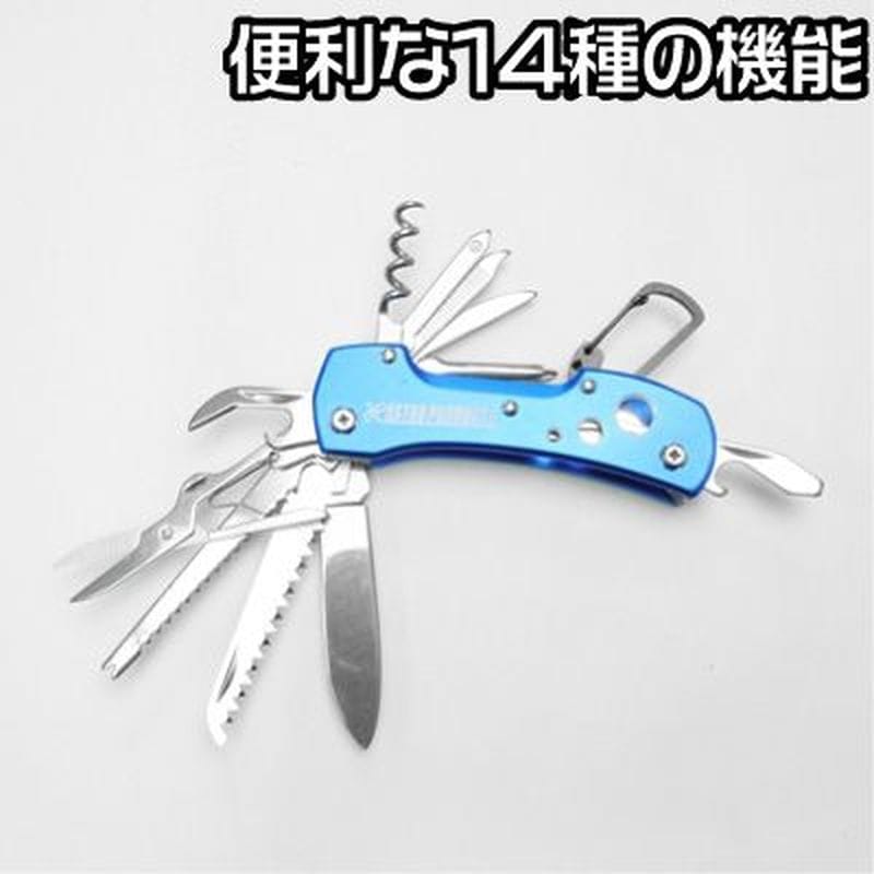 ワールドツール アストロプロダクツ AP キャンピングナイフ ブルー 2032000005592(ご注文単位1個)【直送品】