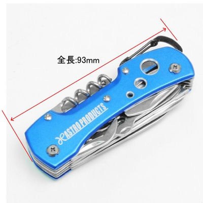 ワールドツール アストロプロダクツ AP キャンピングナイフ ブルー 2032000005592(ご注文単位1個)【直送品】