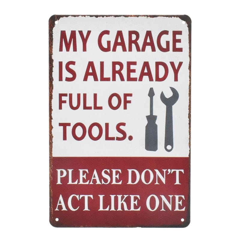 ワールドツール アストロプロダクツ AP ガレージサインボード GSB714 2032000007145（ご注文単位1個）【直送品】