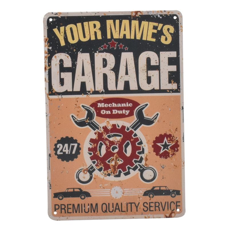 ワールドツール アストロプロダクツ AP ガレージサインボード GSB718 2032000007183（ご注文単位1個）【直送品】