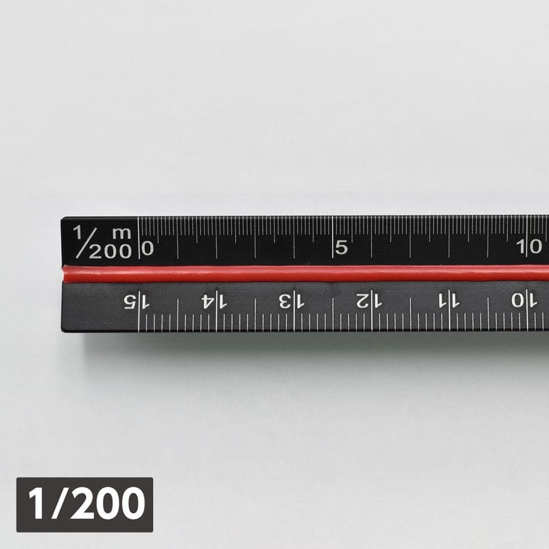 ワールドツール アストロプロダクツ AP 三角スケール 150mm 2032000007213(ご注文単位1個)【直送品】