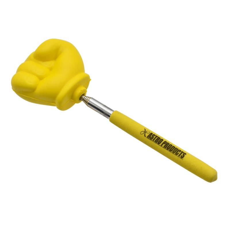 ワールドツール アストロプロダクツ AP 伸縮式肩たたき キイロ 2032000007398（ご注文単位1個）【直送品】