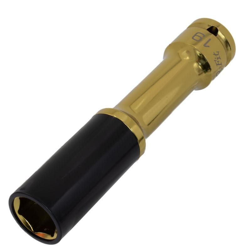 ワールドツール アストロプロダクツ AP Q-Fit 1/2DR 19mm ホイール用インパクトロングソケット 2002000036780（ご注文単位1個）【直送品】