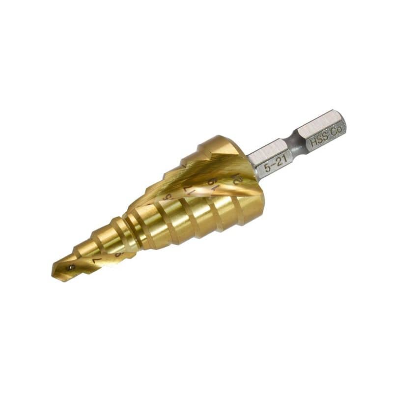 ワールドツール アストロプロダクツ AP スパイラルステップドリル 5~21mm DB264 2011000012649(ご注文単位1個)【直送品】