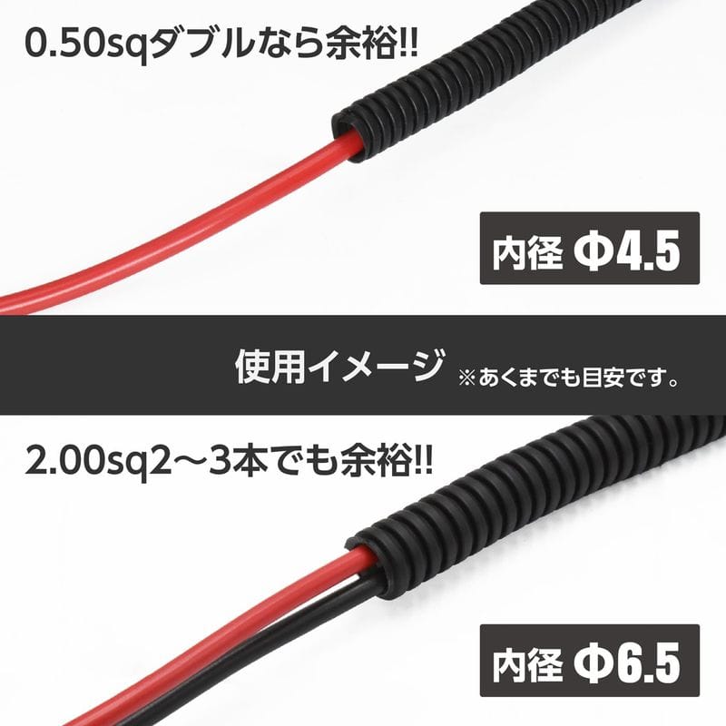 ワールドツール アストロプロダクツ AP Φ6.5 コルゲートチューブ スリット有 2026000012735(ご注文単位1個)【直送品】