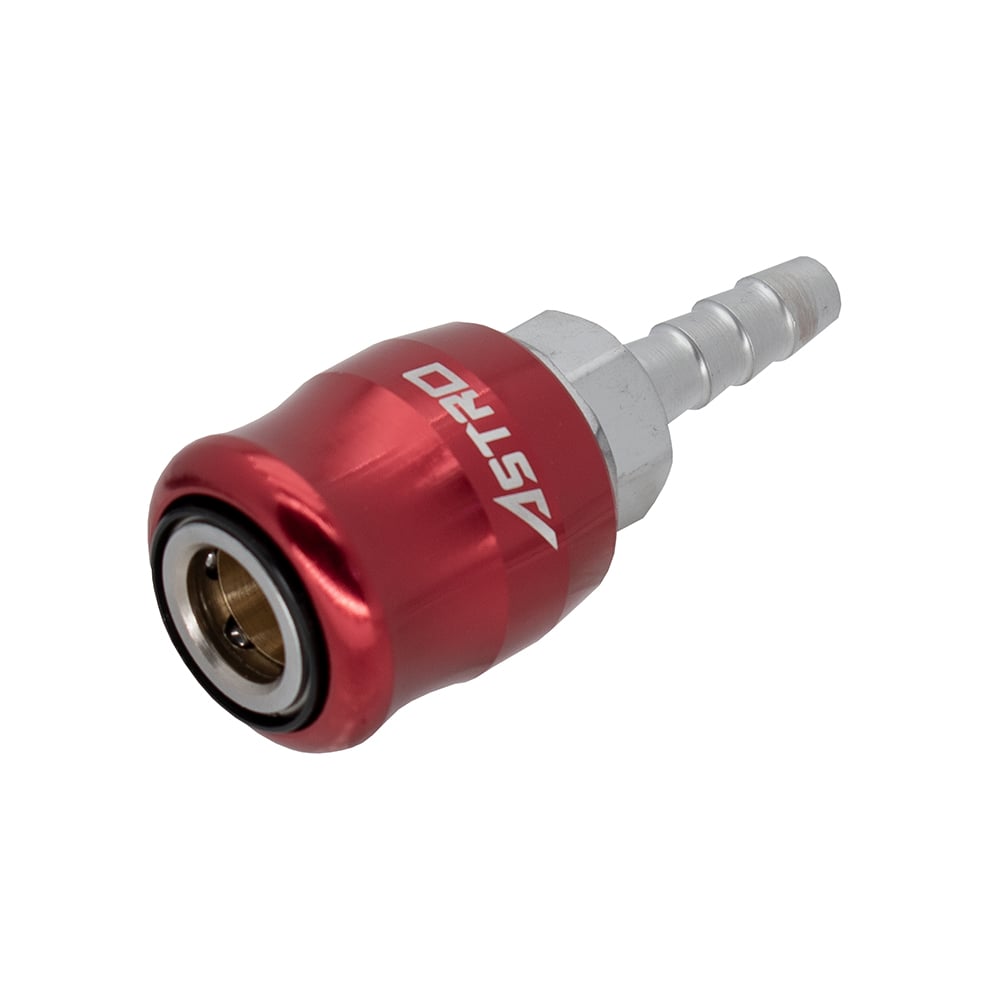 ワールドツール アストロプロダクツ AP Φ8mmホース用 ニップル付エアソケット 2004000010630（ご注文単位1個）【直送品】