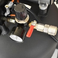 ワールドツール AP 縦型 サイレントエアコンプレッサー 30L VSC034（ご注文単位1個）【直送品】