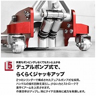ワールドツール AP 3.0TON アルミガレージジャッキ GJ169（ご注文単位1個）【直送品】