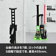 ワールドツール AP 1.8TON 油圧リジッドラックジャッキ(ご注文単位1個)【直送品】
