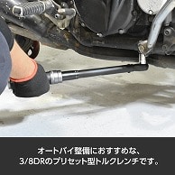 ワールドツール AP 3/8DR プリセット型トルクレンチ TQ066(ご注文単位1個)【直送品】