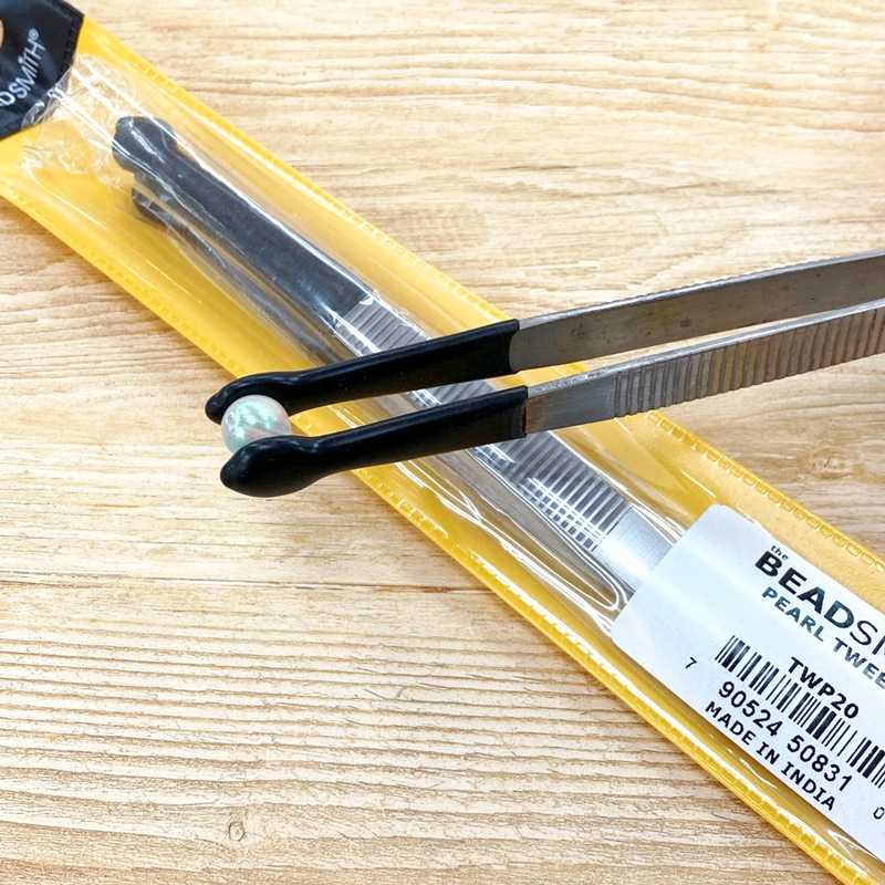 パール用ピンセット TWP20 約140mm 1個(ご注文単位1個)【直送品】