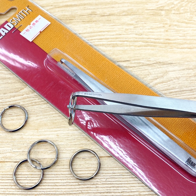 スプリットリングピンセット TWSR5 約115mm 1個(ご注文単位1個)【直送品】