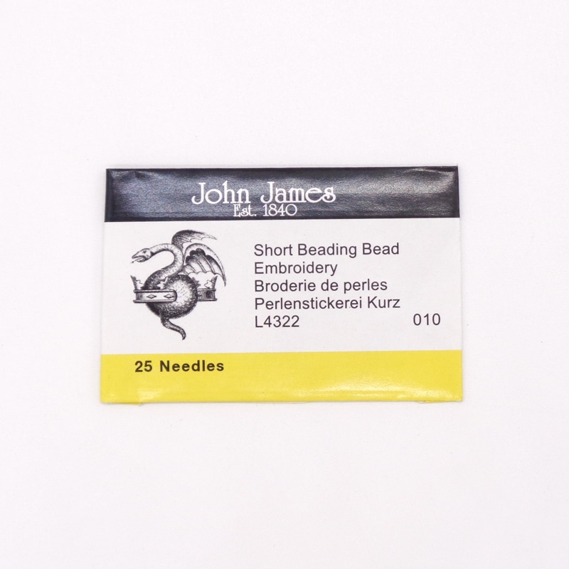 ビーズ針 L4322(BN10SHRT) 25本/箱（ご注文単位1箱）【直送品】