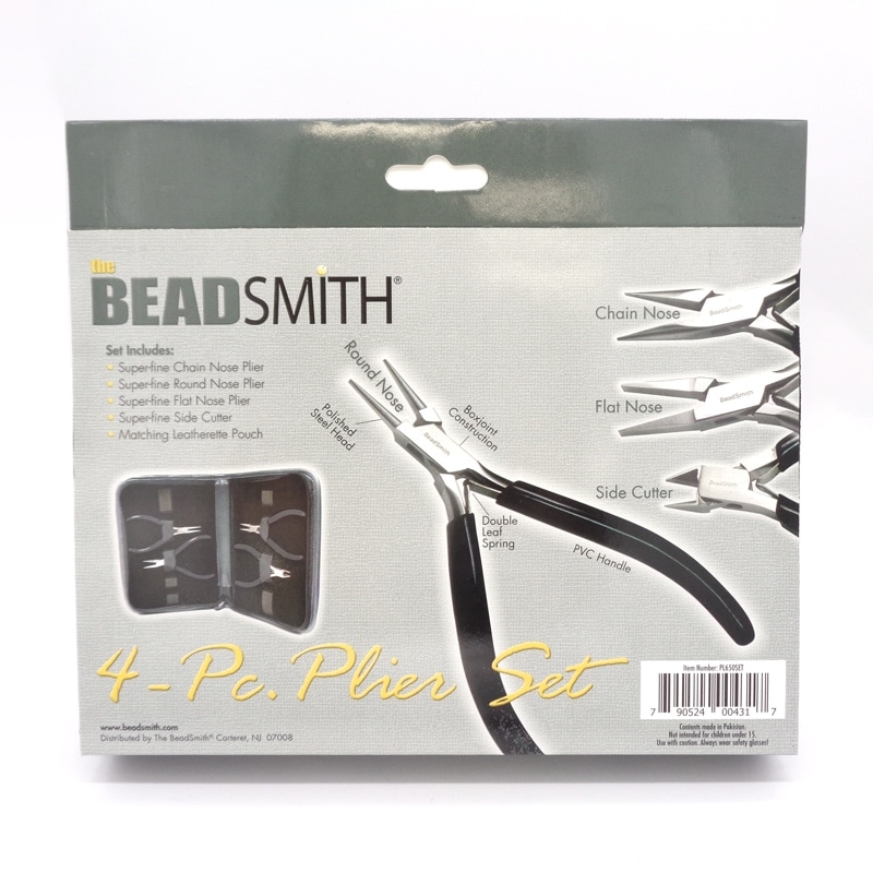 プライヤー4点セット(スーパーファイン シリーズ) PL650SET 1セット(ご注文単位1セット)【直送品】