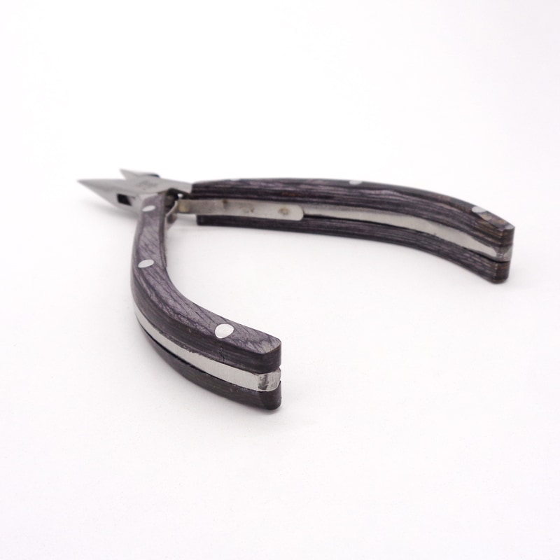 プライヤー4点セット(木製グリップ・ブラック) PL438-SET 1セット(ご注文単位1セット)【直送品】