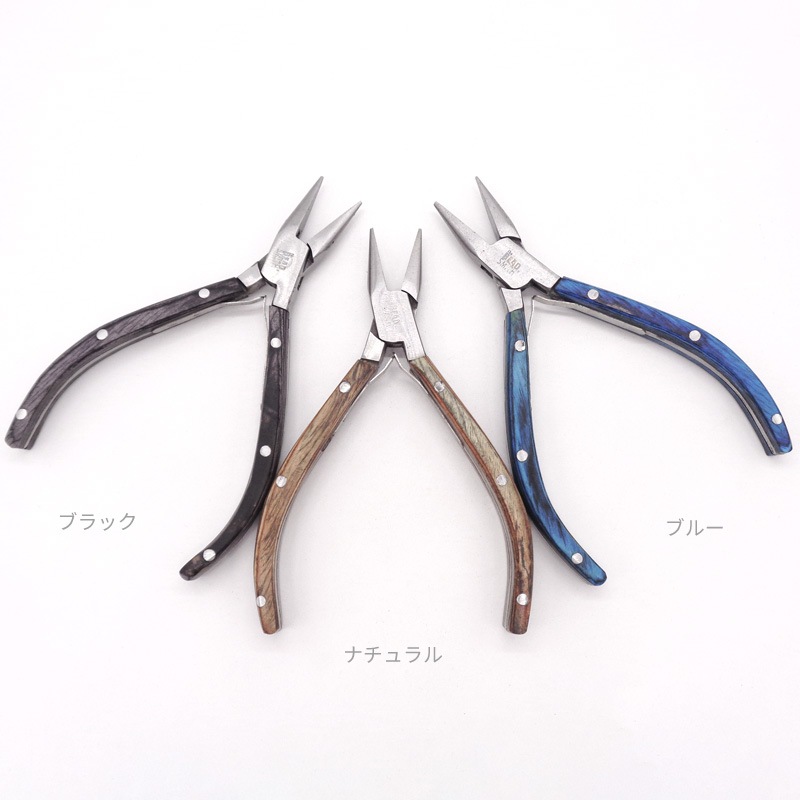 プライヤー4点セット(木製グリップ・ナチュラル) PL440-SET 1セット(ご注文単位1セット)【直送品】