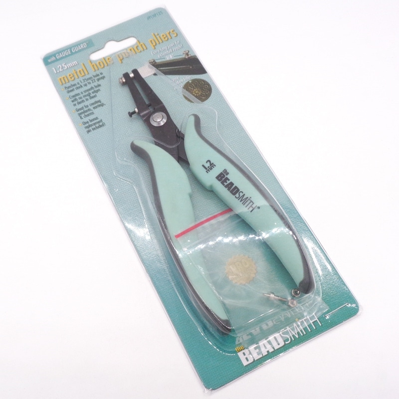 ロングタイプ メタル用穴開けプライヤー(1.25mm穴) PLHP125 1個(ご注文単位1個)【直送品】